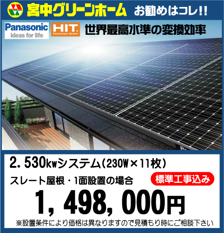 太陽光発電リフォーム　パナソニック