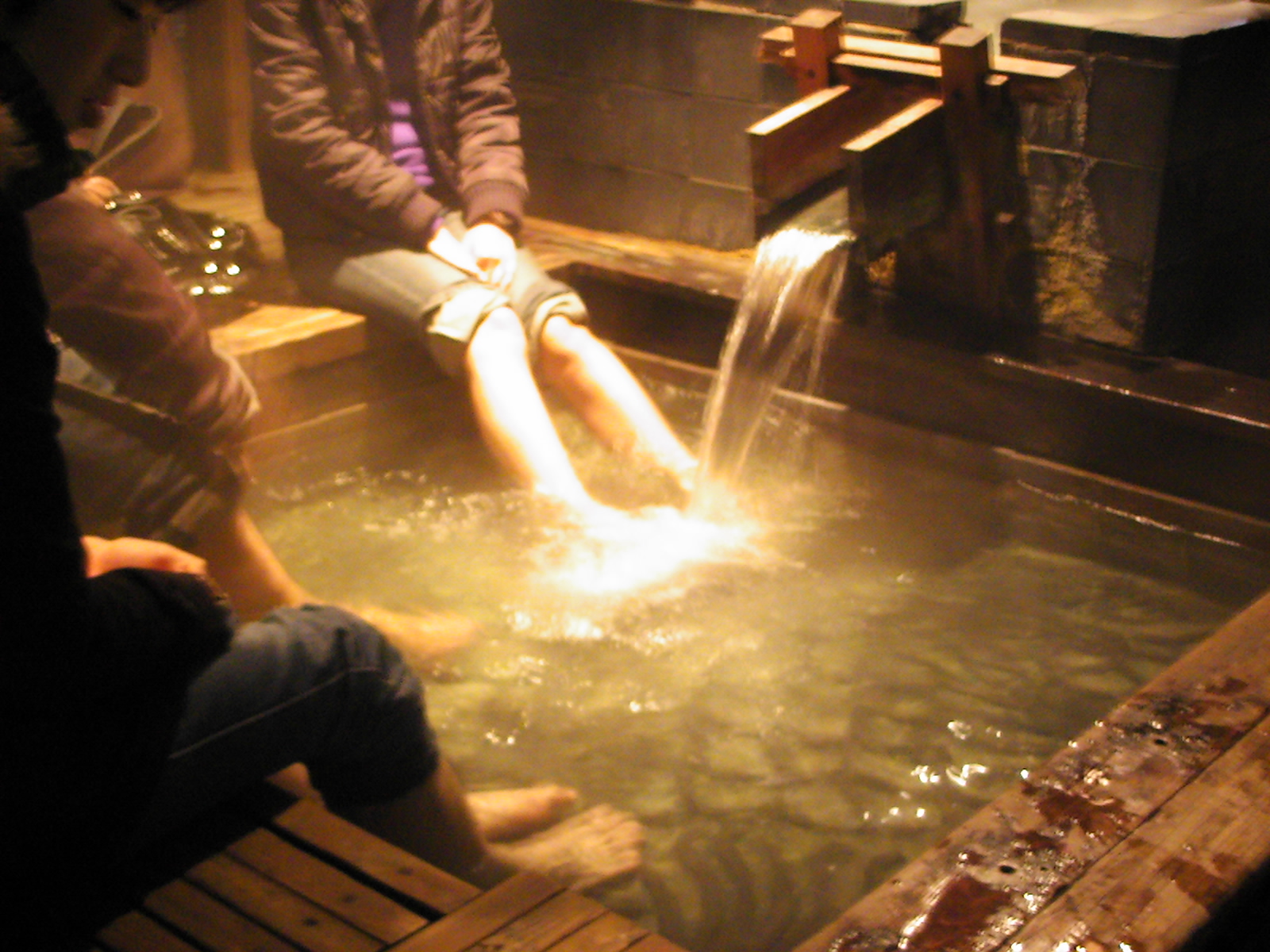 田舎暮らし旅行 足湯