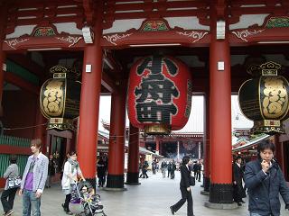 田舎暮らし旅行 雷門